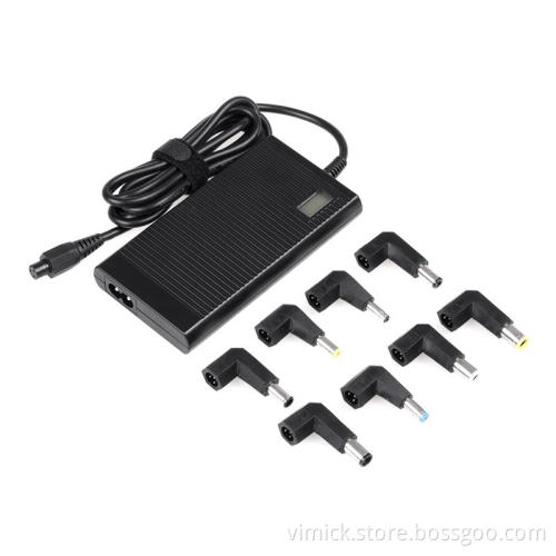 65W Slim Universal Adapter with USB and 8 Tips